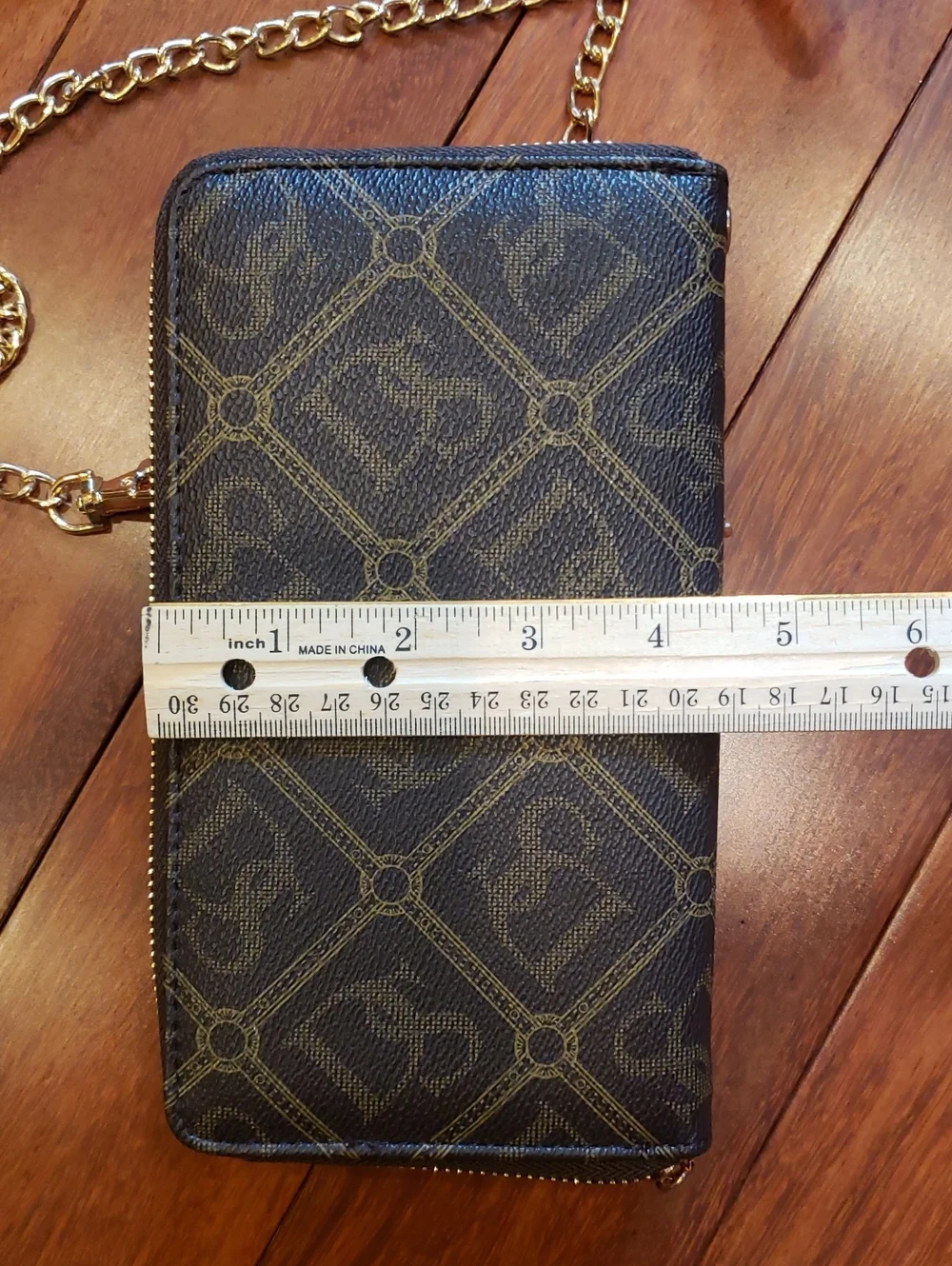 Zip Around Crossbody Wallet. Dasein Brand. Wristlet